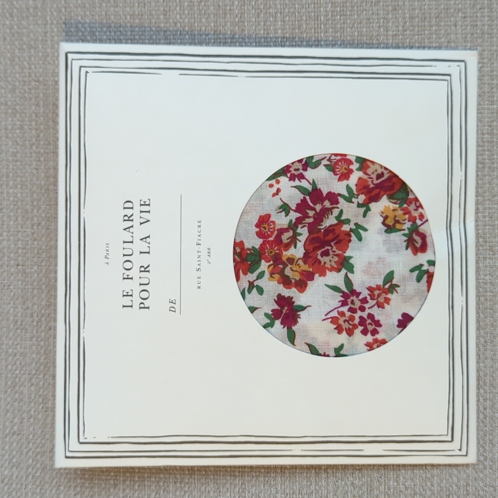 Sezane Floral Scarf